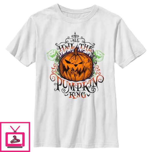 Boy’s The Nightmare Before Christmas All Hail the Pumpkin King T-Shirt