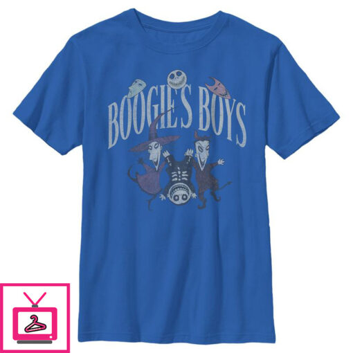 Boys The Nightmare Before Christmas Lock Shock and Barrel T Shirt 1