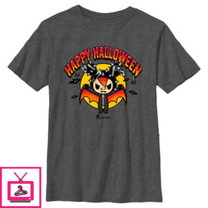 Boy’s Tokidoki Happy Halloween Cactus Rocker T-Shirt