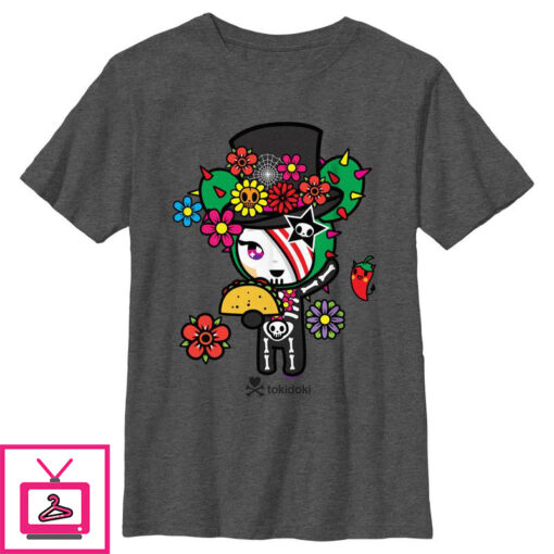 Boys Tokidoki Skeleton SANDy T Shirt 1