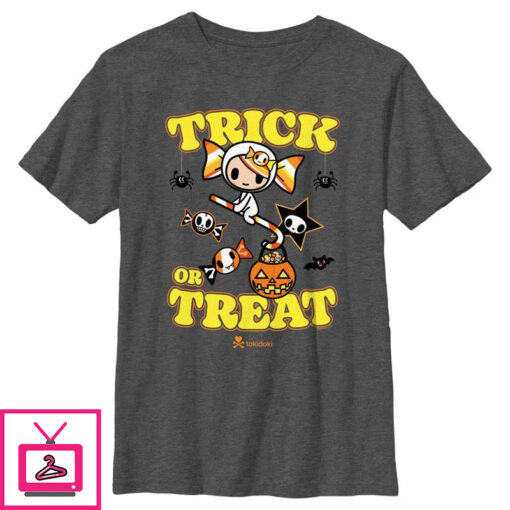 Boys Tokidoki Trick or Treat Caramella T Shirt 1