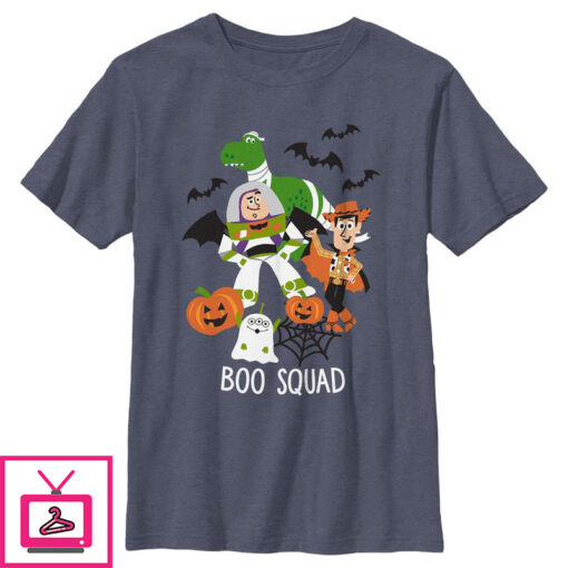 Boys Toy Story Halloween Boo Squad T Shirt 1