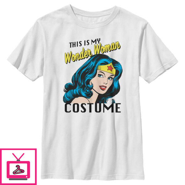 Boy’s Wonder Woman This is my Wonder Woman Costume T-Shirt