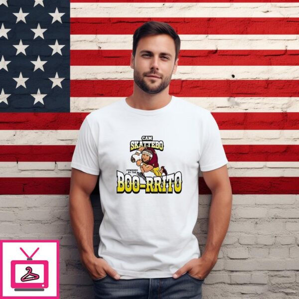 Cam Skattebo Powered By The Boo Rrito T Shirt 1 1