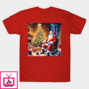 Christmas Santa Claus retro T-Shirt