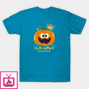 Cute pumpking kneel before me Halloween T-Shirt