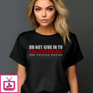 Do Not Give In To The War Within End Veteran Suicide Vintage T-Shirt