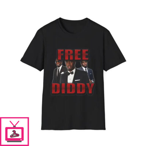 Free Diddy T Shirt Cool Sarcastic 1