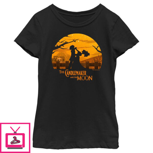 Girls Anboran The Candlemaker and the Moon Full Moon Logo T Shirt 1