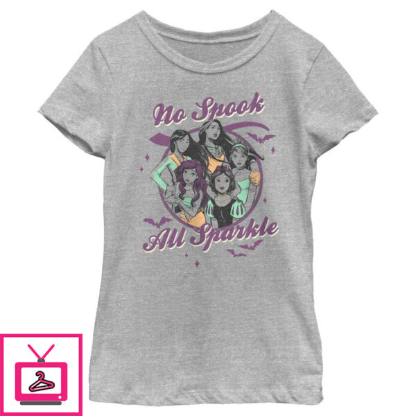 Girl’s Disney No Spook All Sparkle T-Shirt