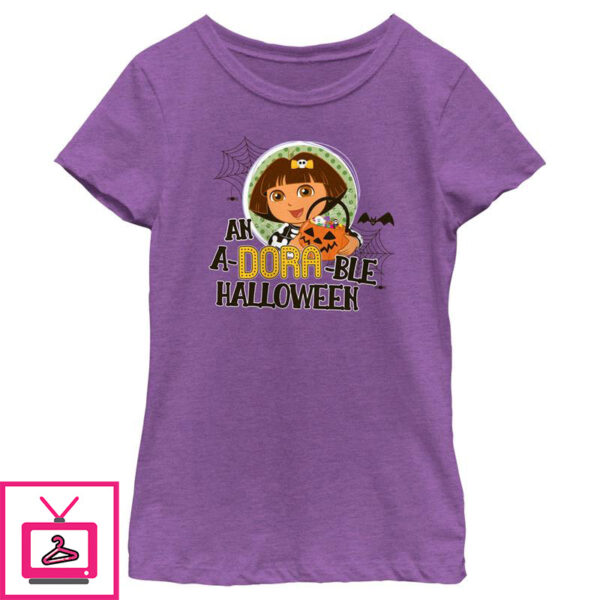 Girls Dora the Explorer An A Dora Ble Halloween T Shirt 1