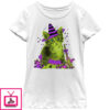 Girl’s Lost Gods Halloween Kitten Witch and Candy T-Shirt