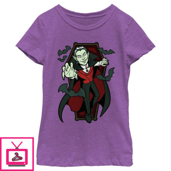 Girls Lost Gods Halloween Vampire Scene T Shirt 1