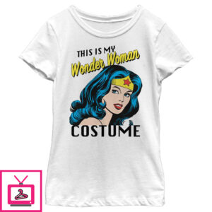 Girl’s Wonder Woman This is my Wonder Woman Costume T-Shirt