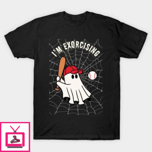 Im exorcising baseball Halloween T Shirt 1 1