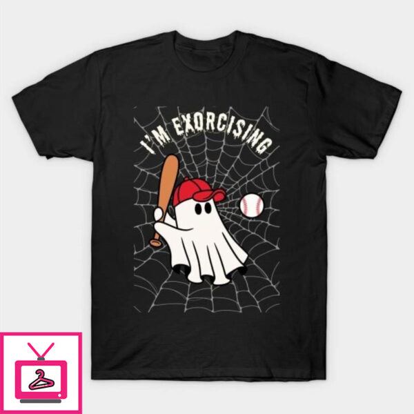 I’m exorcising baseball Halloween T-Shirt