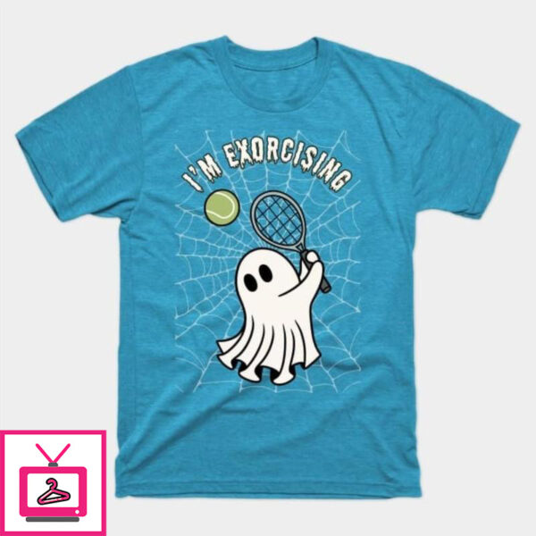 Im exorcising tennis Halloween T Shirt 1 1