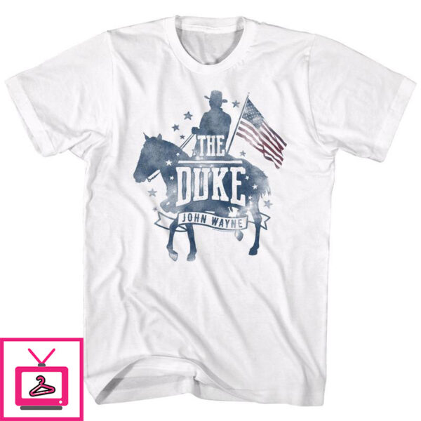 John Wayne – Patriotic Silhouette