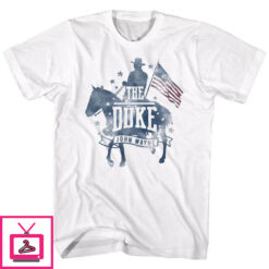 John Wayne Patriotic Silhouette 1 2