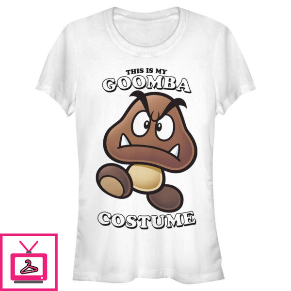 Junior’s Nintendo Goomba Costume T-Shirt