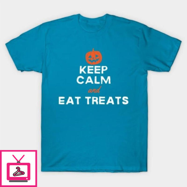 Keep calm Halloween T Shirt 1 1