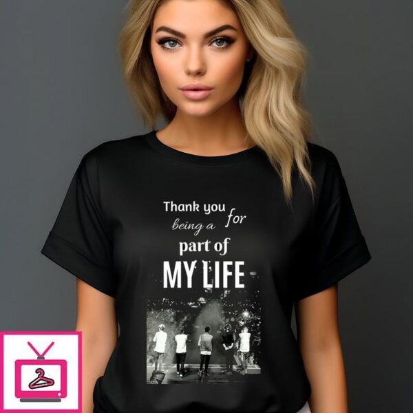 Liam Payne Thank You For Being A Part Of My Life 2024 T-Shirt