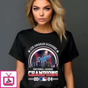 Los Angeles Dodgers National League Champions 2024 T-Shirt