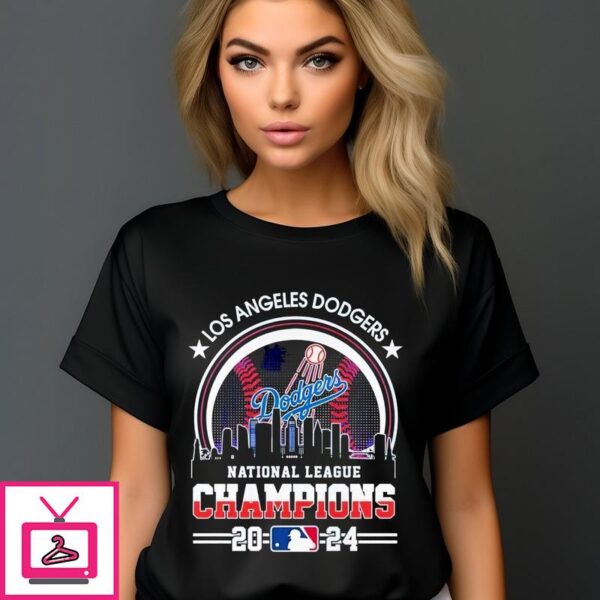 Los Angeles Dodgers National League Champions 2024 T-Shirt