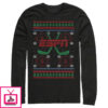 Men’s ESPN Hockey Christmas Sweater Long Sleeve T-Shirt