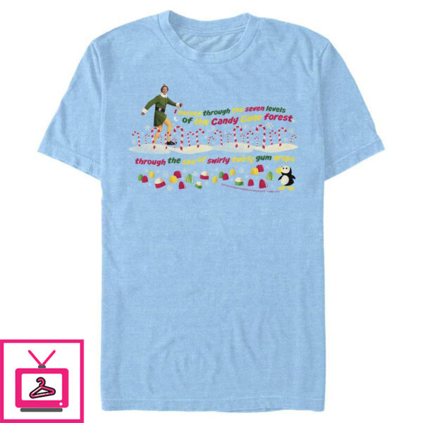 Men’s Elf Buddy’s Journey to NYC T-Shirt