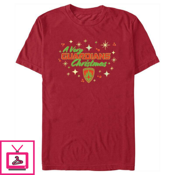 Men’s Guardians of the Galaxy Holiday Special A Very Guardians Christmas T-Shirt