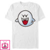 Men’s Nintendo Mario Boo Ghost Smile T-Shirt