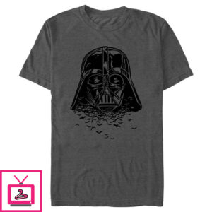 Men’s Star Wars Halloween Darth Vader Bats T-Shirt