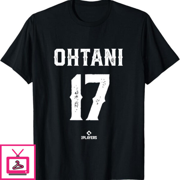 Ohtani T-Shirt Shohei Ohtani 17 Mlbpa Los Angeles Baseball