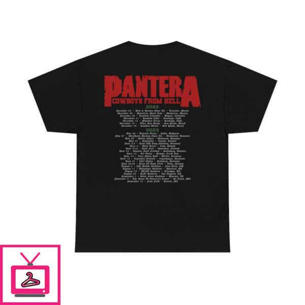 Pantera 2022 – 2023 World Tour Shirt