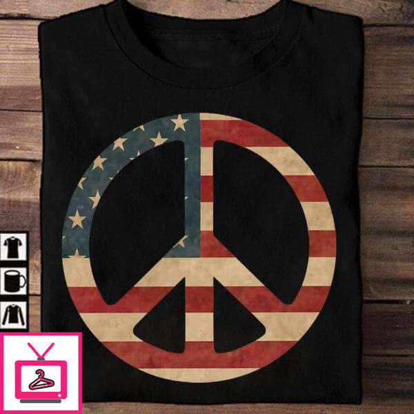 Peace Symbol, 4th Of July, Independence Day, Fourth of July