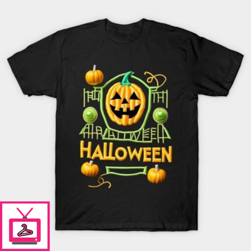 Pumpkins Halloween T Shirt 1 1