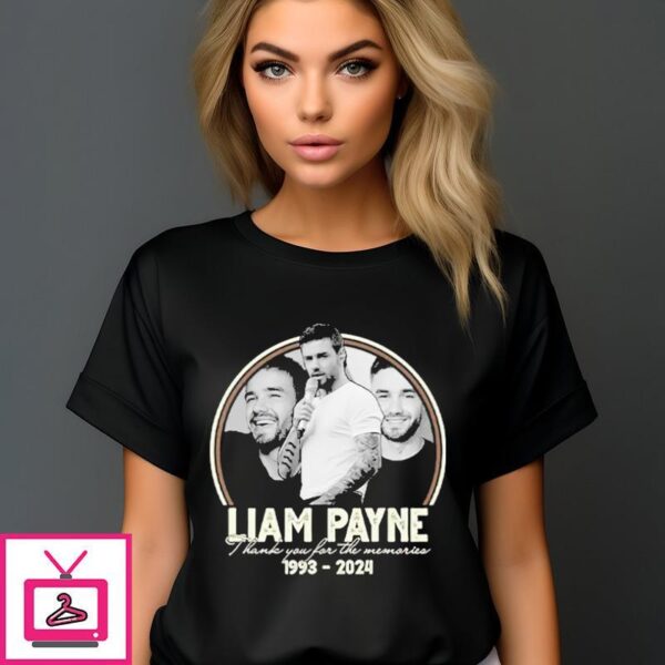 RIP Liam Payne Thank You For The Memories 1993 2024 Signature Vintage T-Shirt