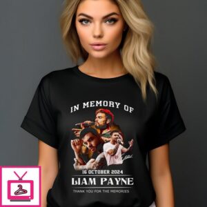 Rest In Peace Liam Payne In Memory Of Us Thank You For The Memories Signature 2024 T-Shirt