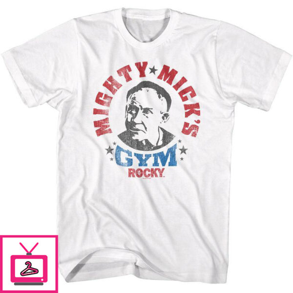 Rocky – Mighty Mick’s Red White & Blue Logo