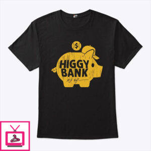 San Diego Padres Kyle Higashioka Higgy Bank T-Shirt