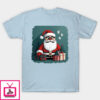Santa Claus with gifts Christmas T-Shirt