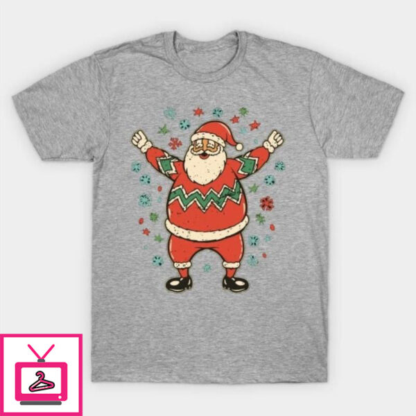 Santa dance Christmas T-Shirt