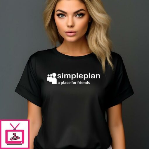 Simpleplan A Place For Friends T Shirt 1 1