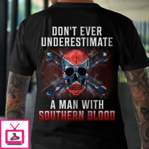 Skull Georgia’s Flag – Don’t ever underestimate a man with southern blood