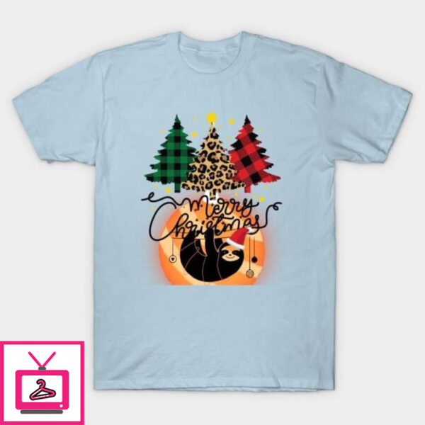 Sloth Christmas T-Shirt