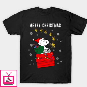 Snoopy Merry christmas T-Shirt