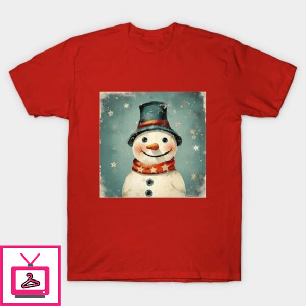 Snowman retro T-Shirt