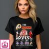 The Washington Redskins Crossing Thank You For The Memories Signature 2024 T-Shirt