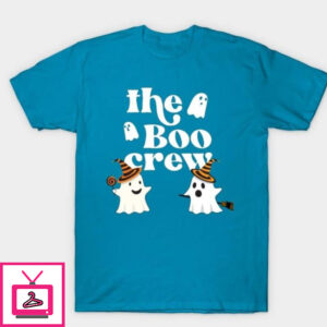 The boo crew Halloween couple T-Shirt